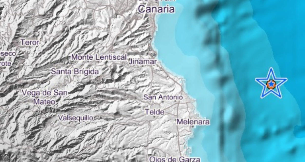 Jordbävning på Gran Canaria