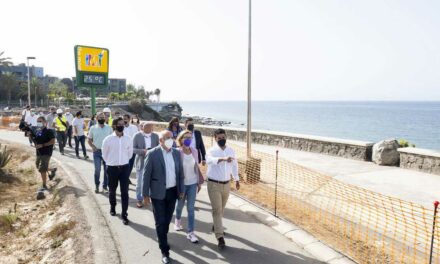Förbättringar av strandpromenaden i Meloneras…
