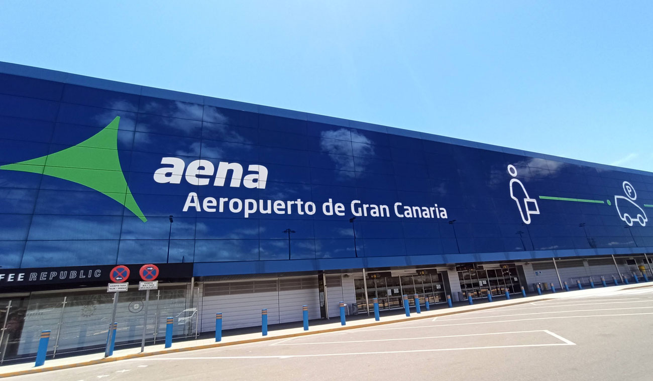 Flygplatsen Gran Caanria