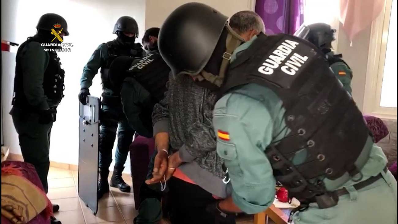 Guardia civil anhåller smugglare