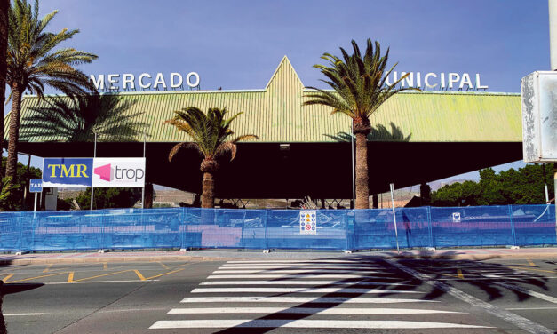 Ombyggingen og renoveringen av markedshallen i San Fernando er i gang