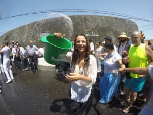 “Traida de Agua” Vattenkriget i Lomo Magullo Telde 10 augusti