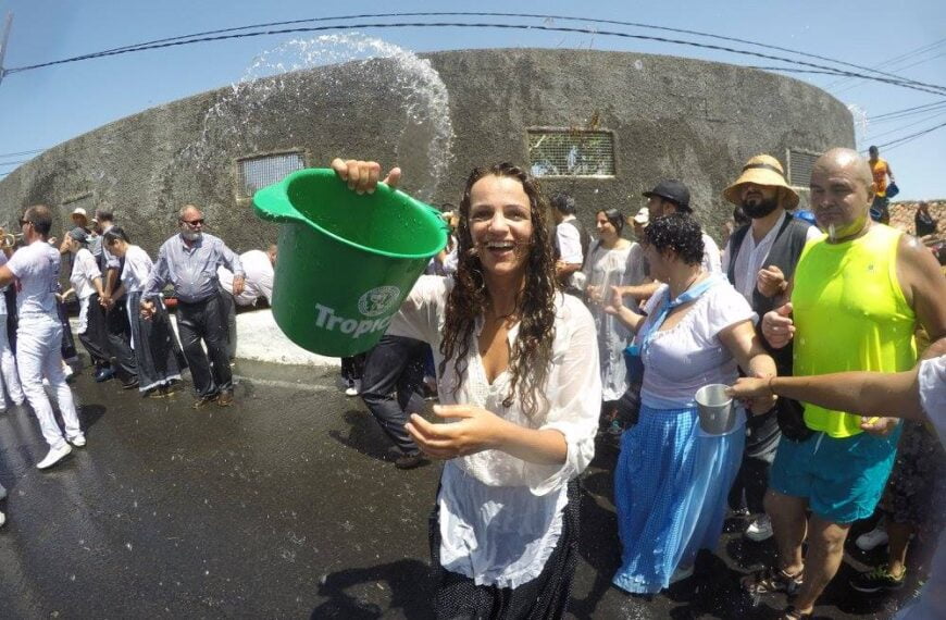 “Traida de Agua” Vattenkriget i Lomo Magullo Telde 10 augusti