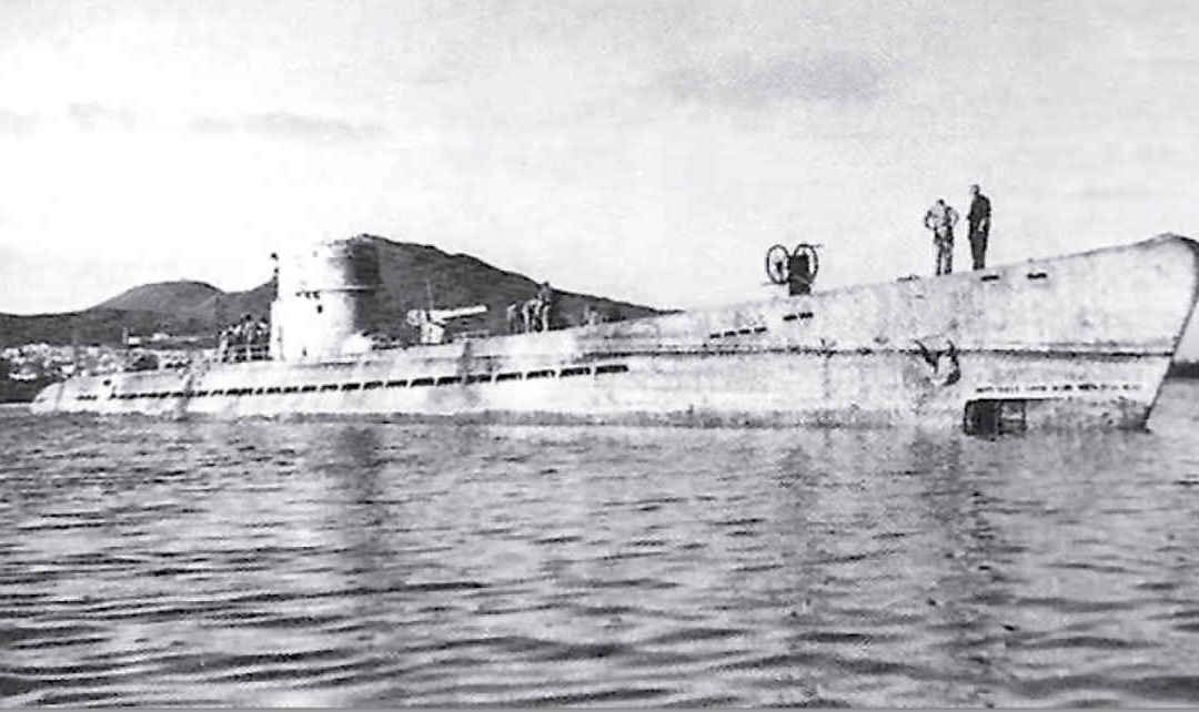 Da den tyske ubåten U-167 ble senket utenfor San Agustín