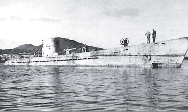 Da den tyske ubåten U-167 ble senket utenfor San Agustín