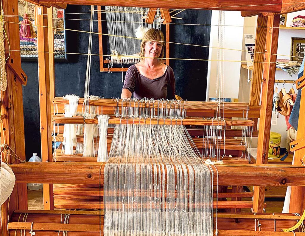 Hun kjenner lusa på ganga…