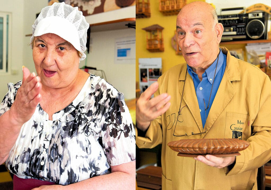 Vi besøker gamlebyen i Santa Maria de Guía