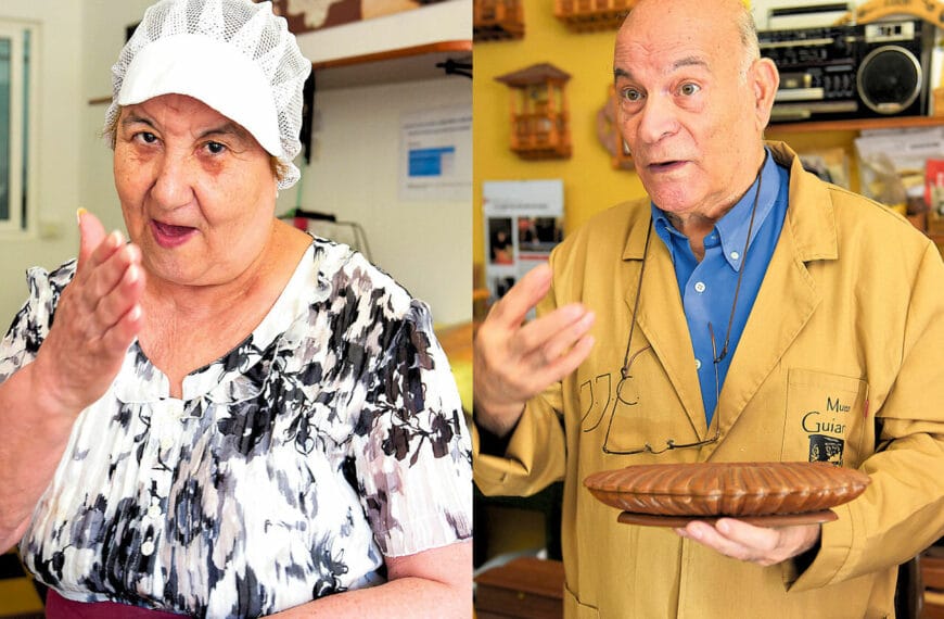 Vi besøker gamlebyen i Santa Maria de Guía