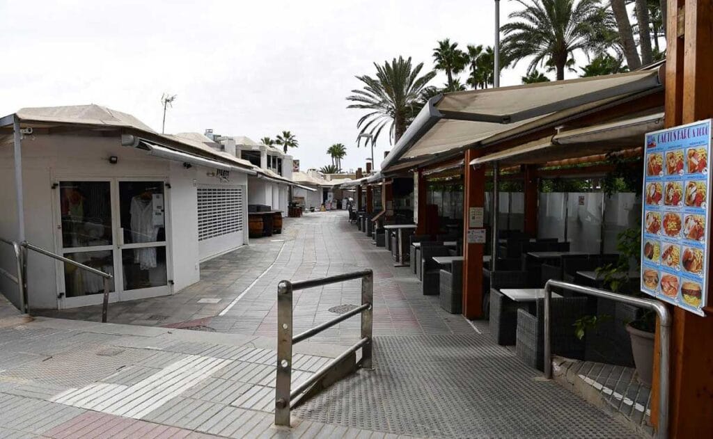 Tomma restauranger under pandemin