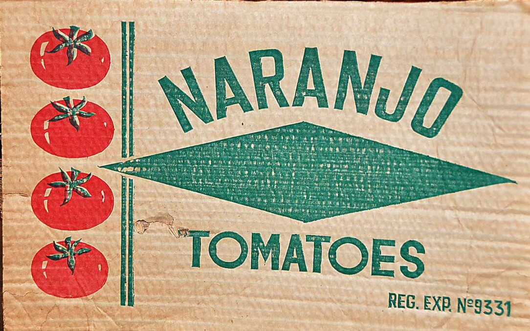 plakat för Naranjo Tomatoes