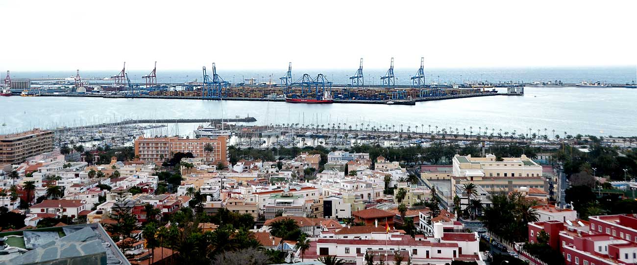 Historien om Puerto de La Luz -havnen i Las Palmas