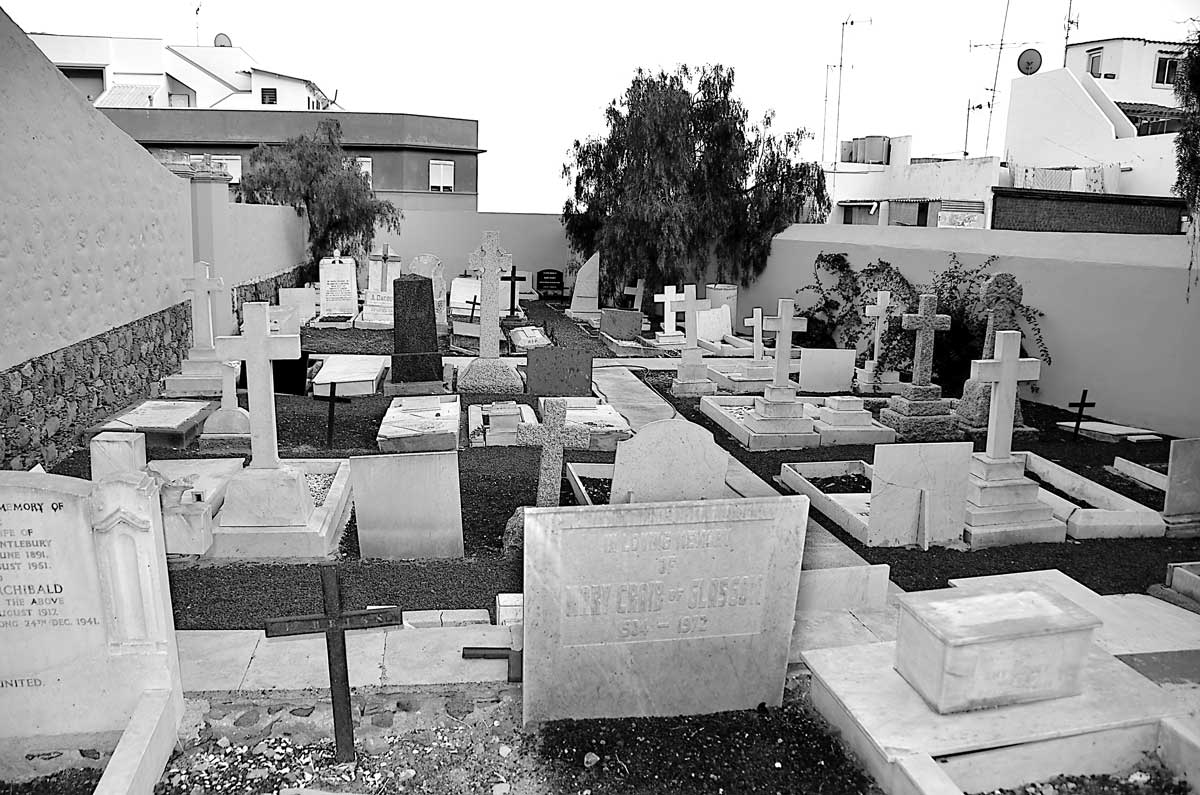 Engelskmennenes siste hvilested på Gran Canaria