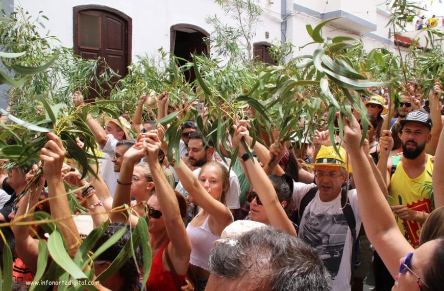“La Rama” Folkfest i byn Agaete