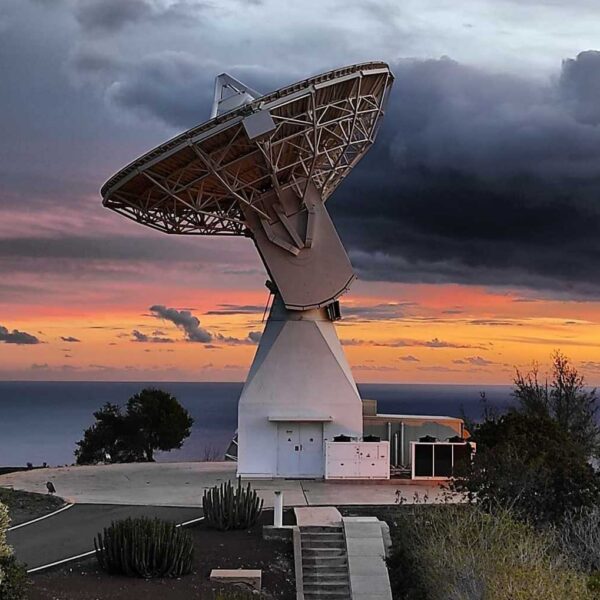 INTA i Maspalomas utgjorde en støtteoperasjon for Europas mest avanserte nye militære satellitt