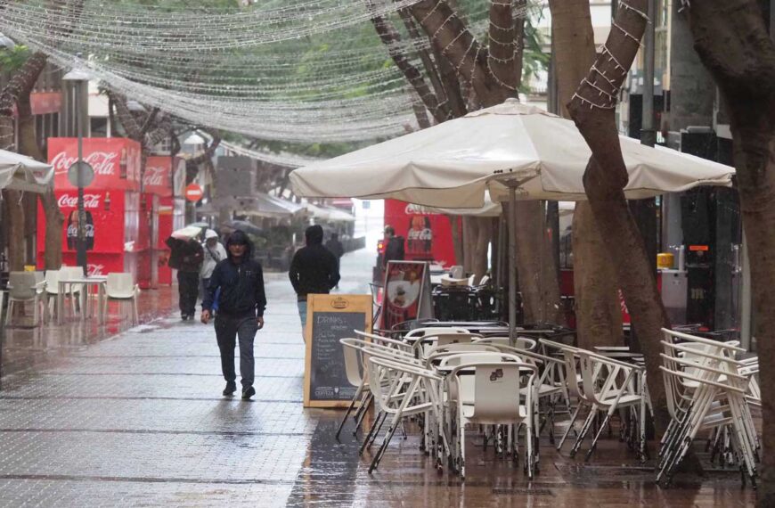 Ustabil uke sør på Gran Canaria: regn, vind og dønninger de neste dagene