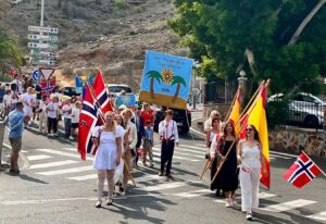17. Mai feiring Gran Canaria