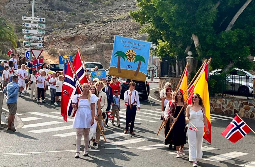 17. Mai feiring Gran Canaria