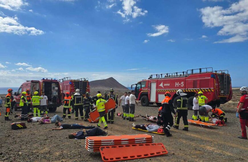 simulering på Gran Canaria lufthavn