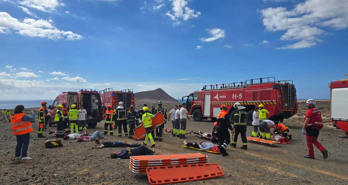 simulering på Gran Canaria lufthavn