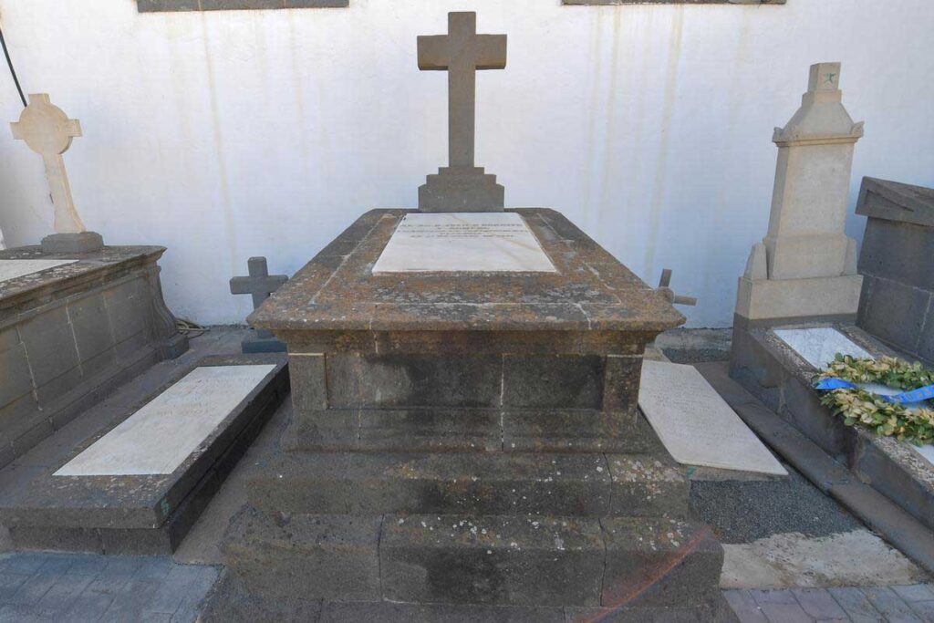 Gravsten i Las Palmas