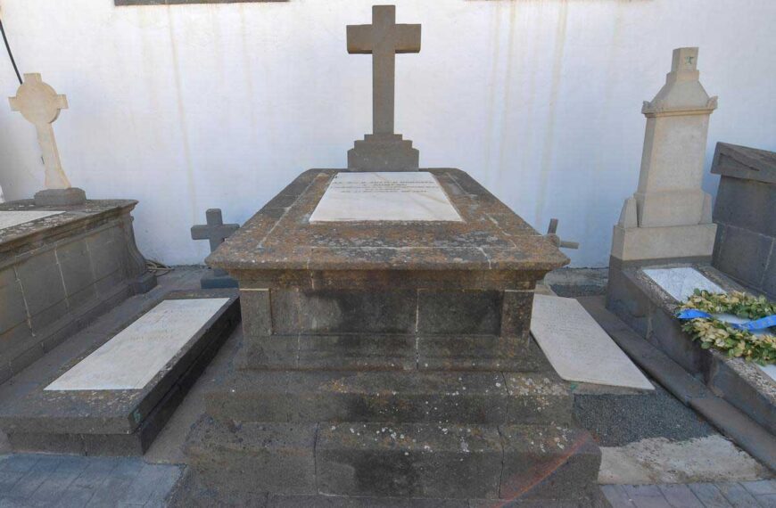 Gravsten i Las Palmas