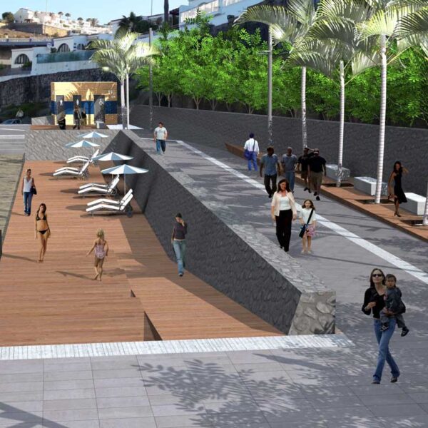 strandpromenaden Marañuelas-Anfi