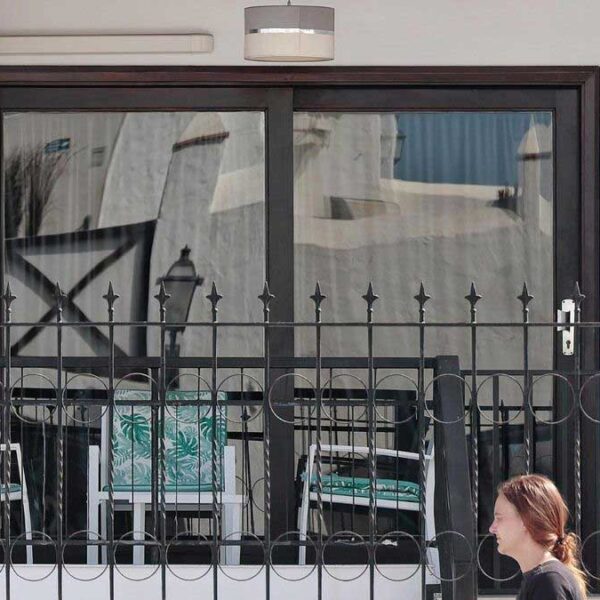 Balkong på turistlägenhet