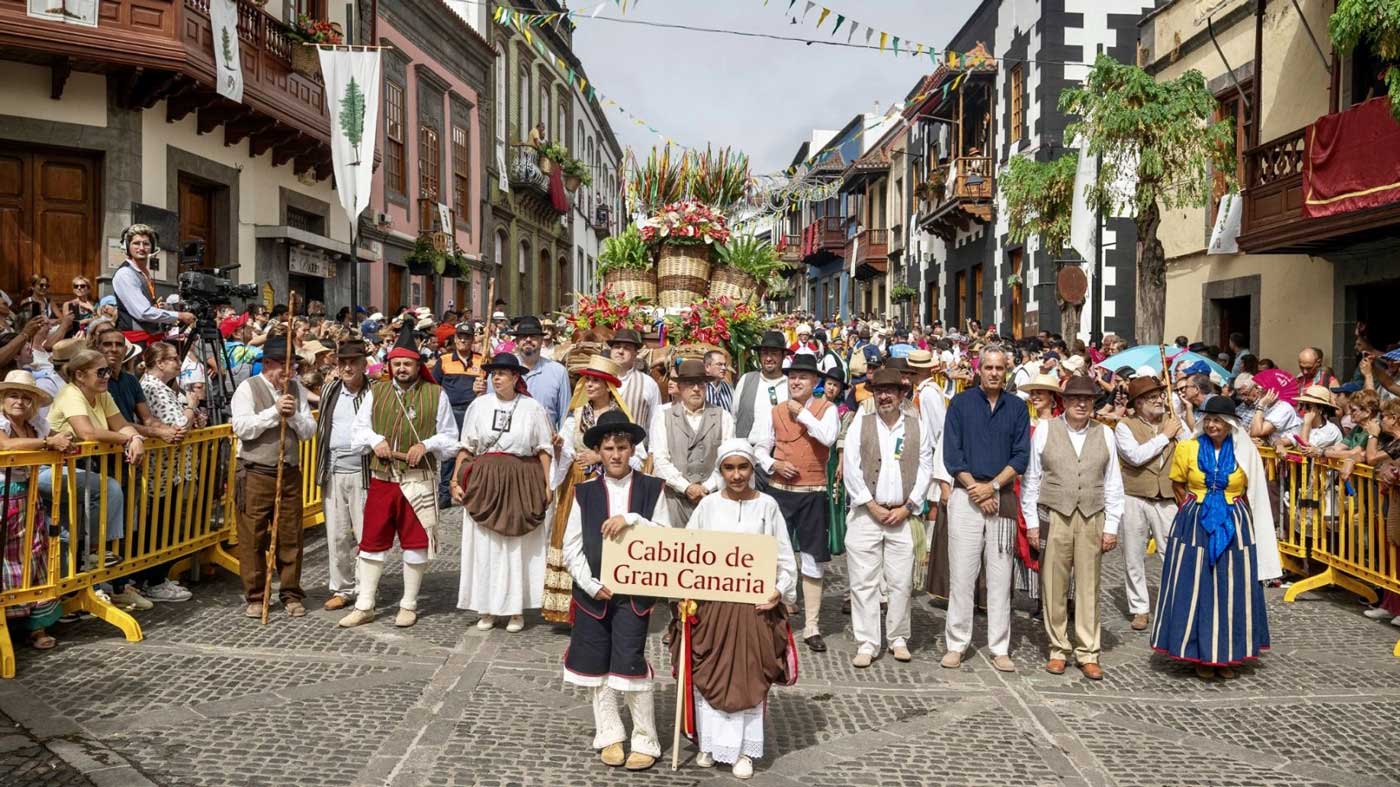 Read more about the article Pilegrimsferden til Teror for å hedre helgenet “Virgen del Pino” har samlet over 300 000 mennesker i dag