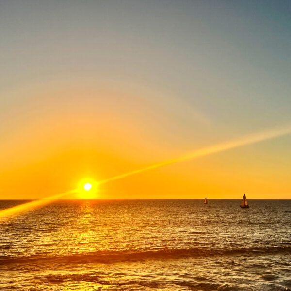 Solnedgång över Arguineguin