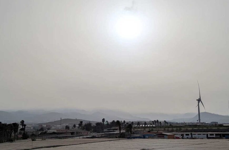 Himlen på Gran Canaria idag