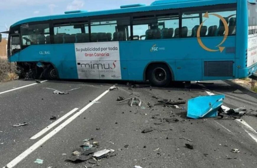 En allvarlig trafikolycka på väg GC-500