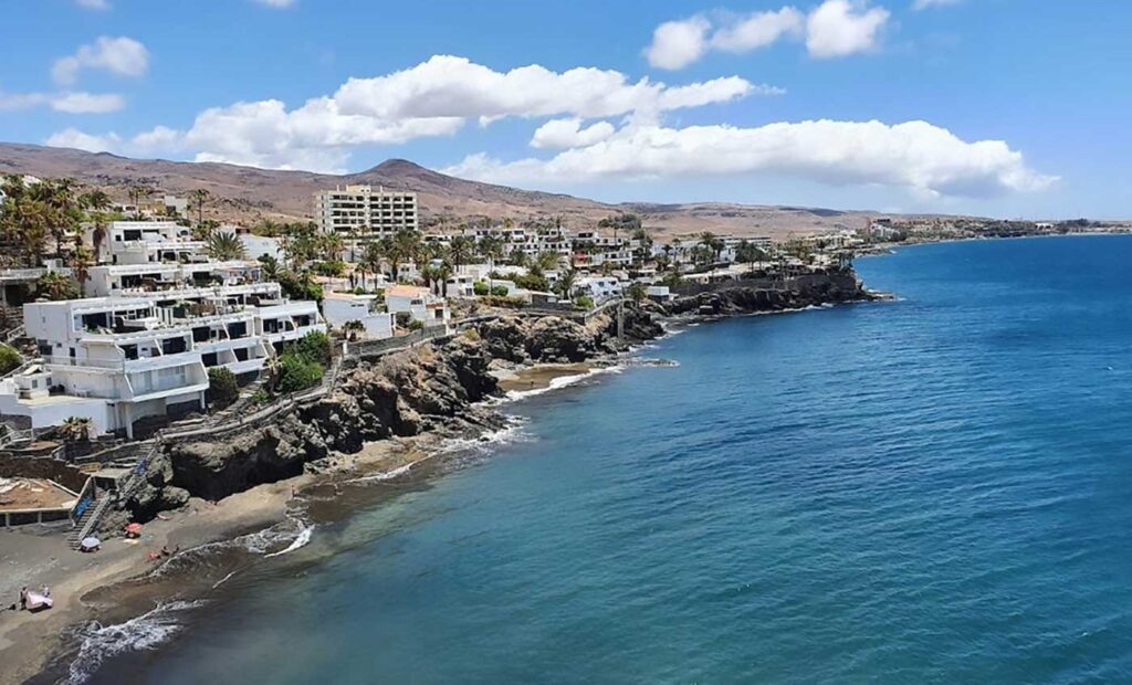 Flygbild över Morro Besudo