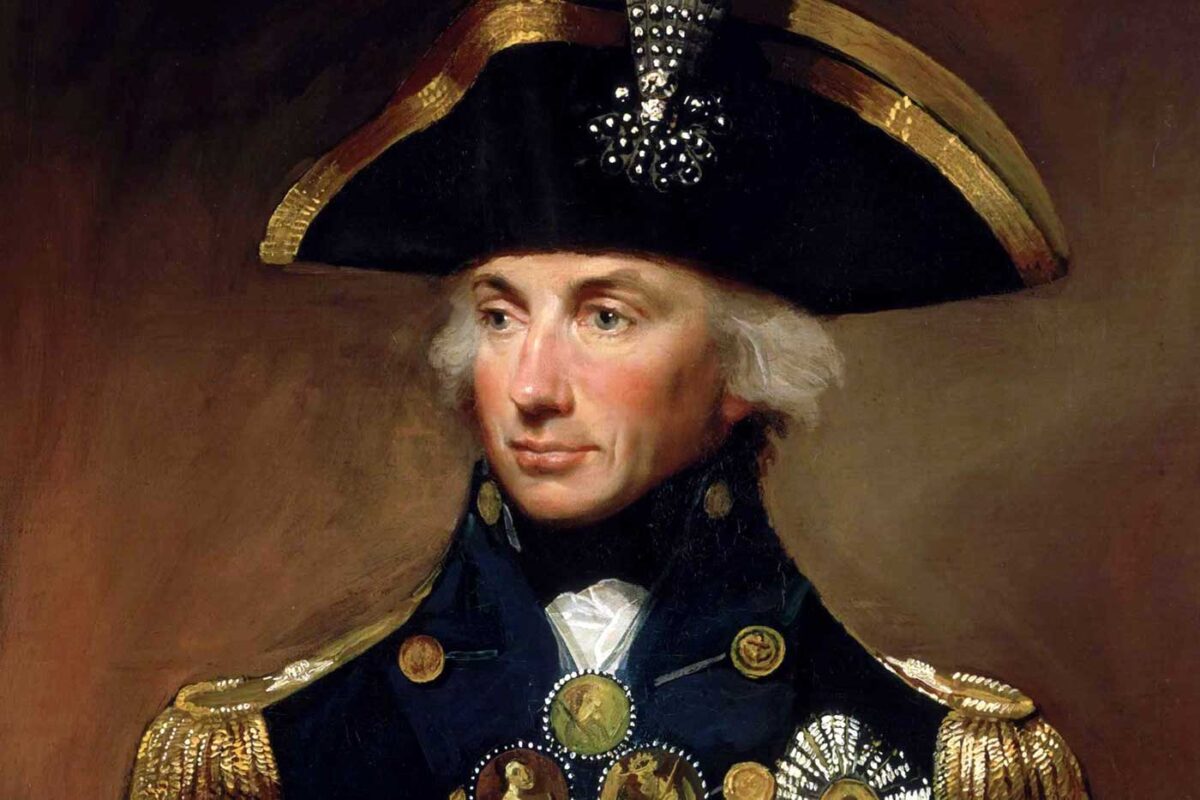 Admiral Nelson framhävd bild