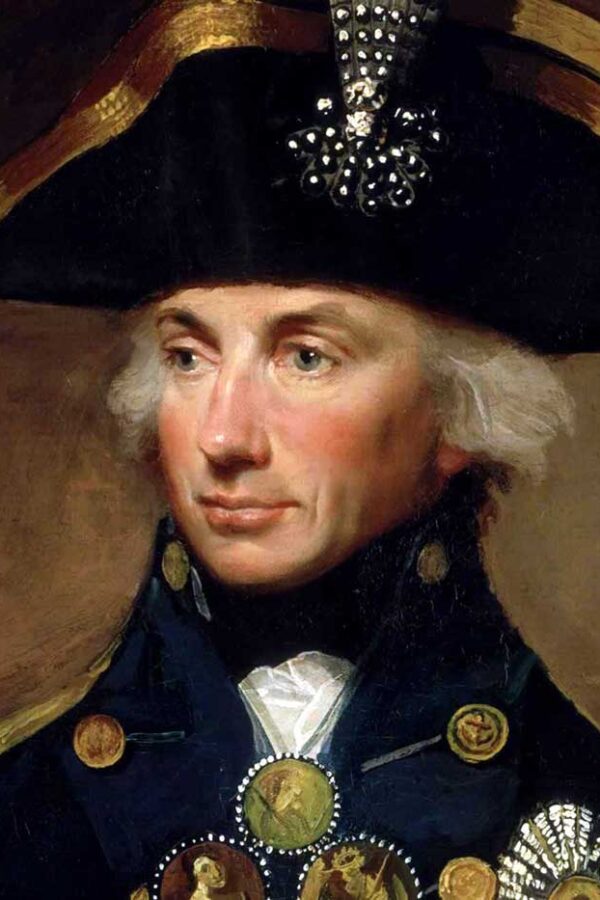 Admiral Nelson framhävd bild
