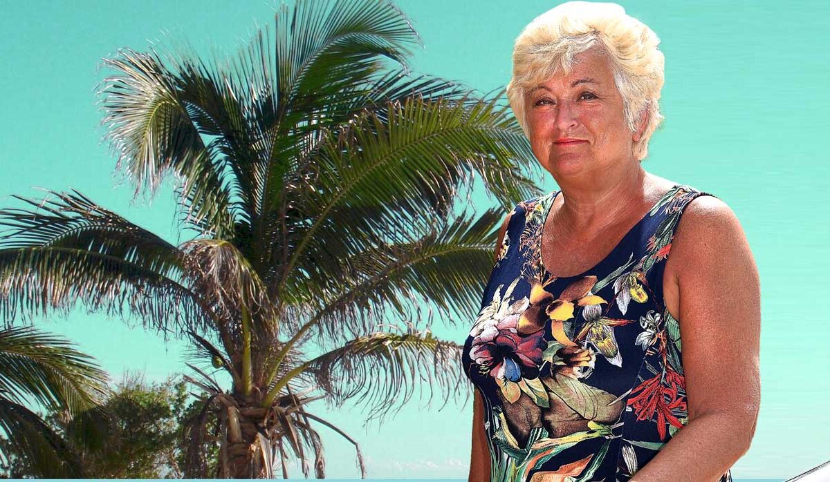 Miss Palomas och palmträd