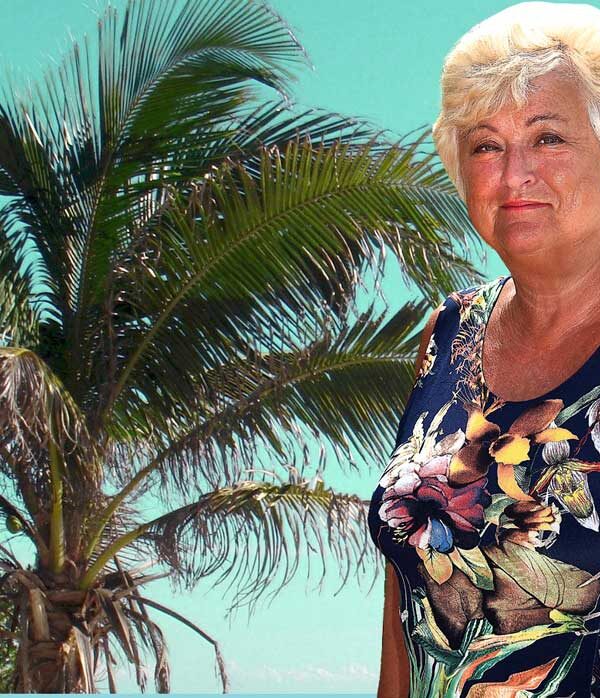 Miss Palomas och palmträd