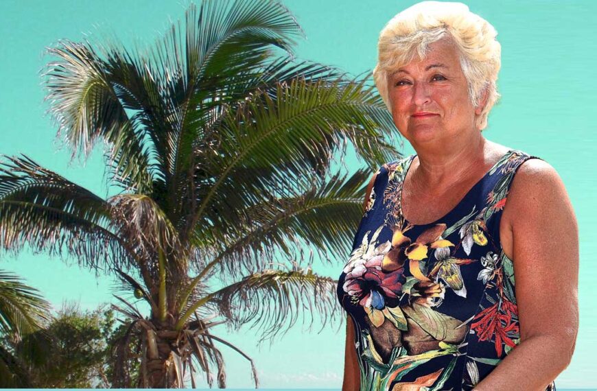 Miss Palomas och palmträd