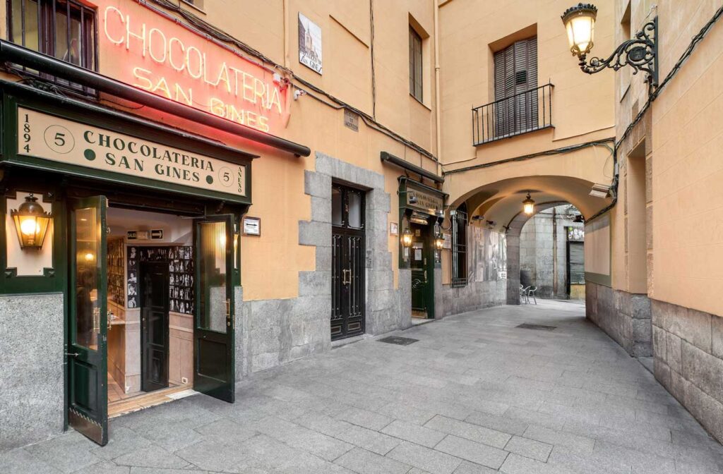Churreria San Gines i Madrid