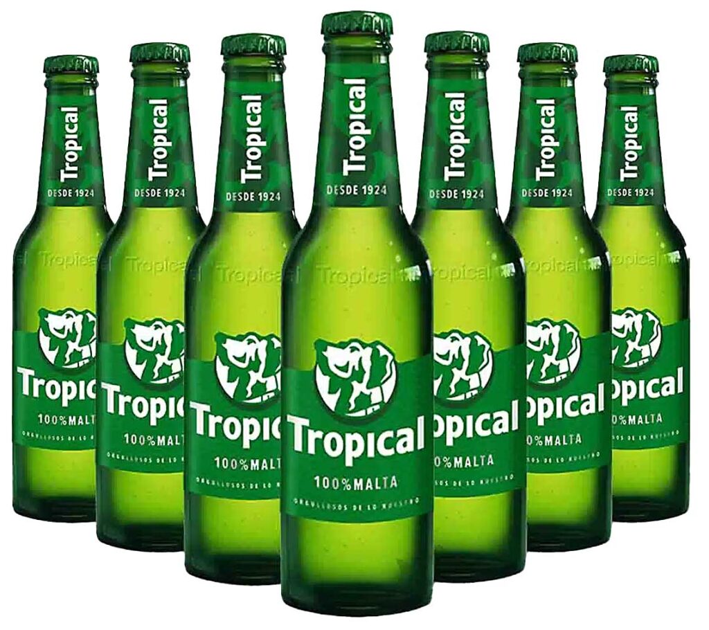 Flaskor med Tropical