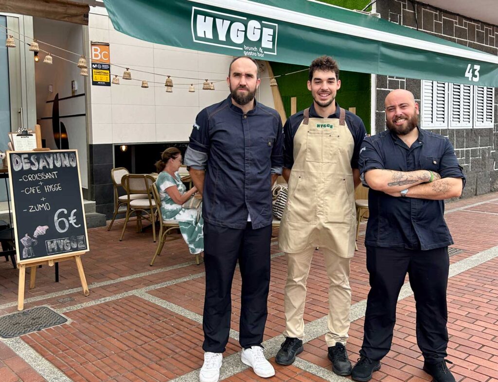 Kompisene Fabricio Campetelli, Dario Garcia og Rodrigo Macias