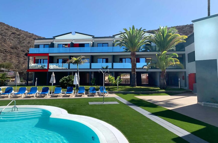 BIld på poolområdet Natural Park