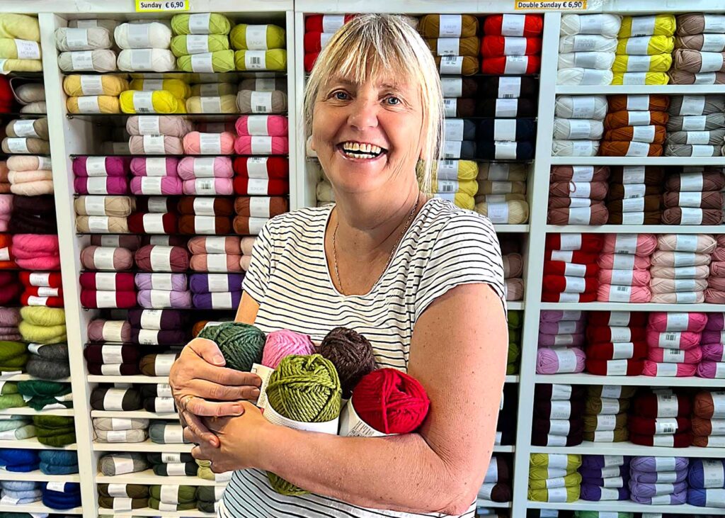 Strikkebutikk i ARGUINEGUÍN