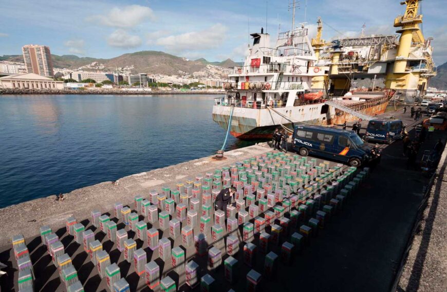 Bild på hamnen med tillslag