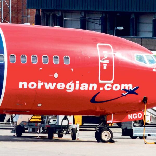 Noorwegian flyg på stratbanan