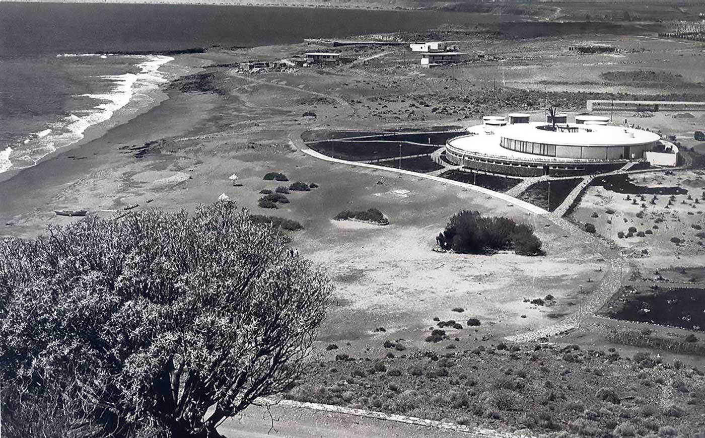 Bild över San Agustin tidigt 60-tsl