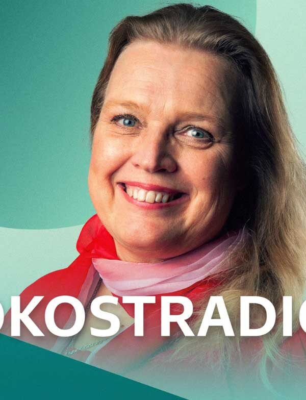 Dag&Natts redaktør Bente Storsveen Åkervall i prat med Madeleine Cederström fra NRK P1+Frokostradioen