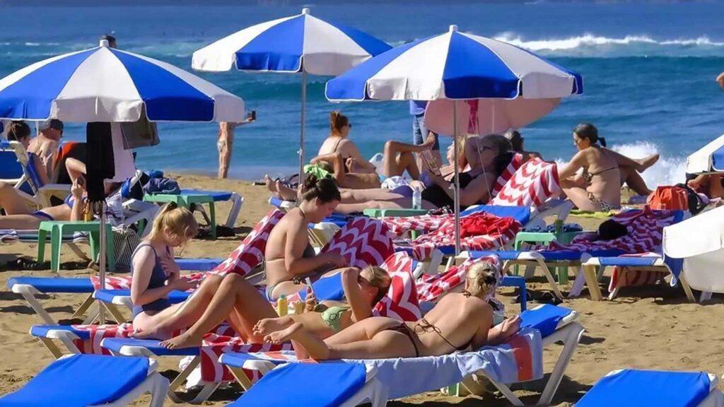 Strand på Gran Canaria