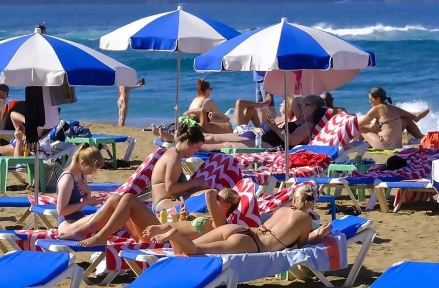 Strand på Gran Canaria
