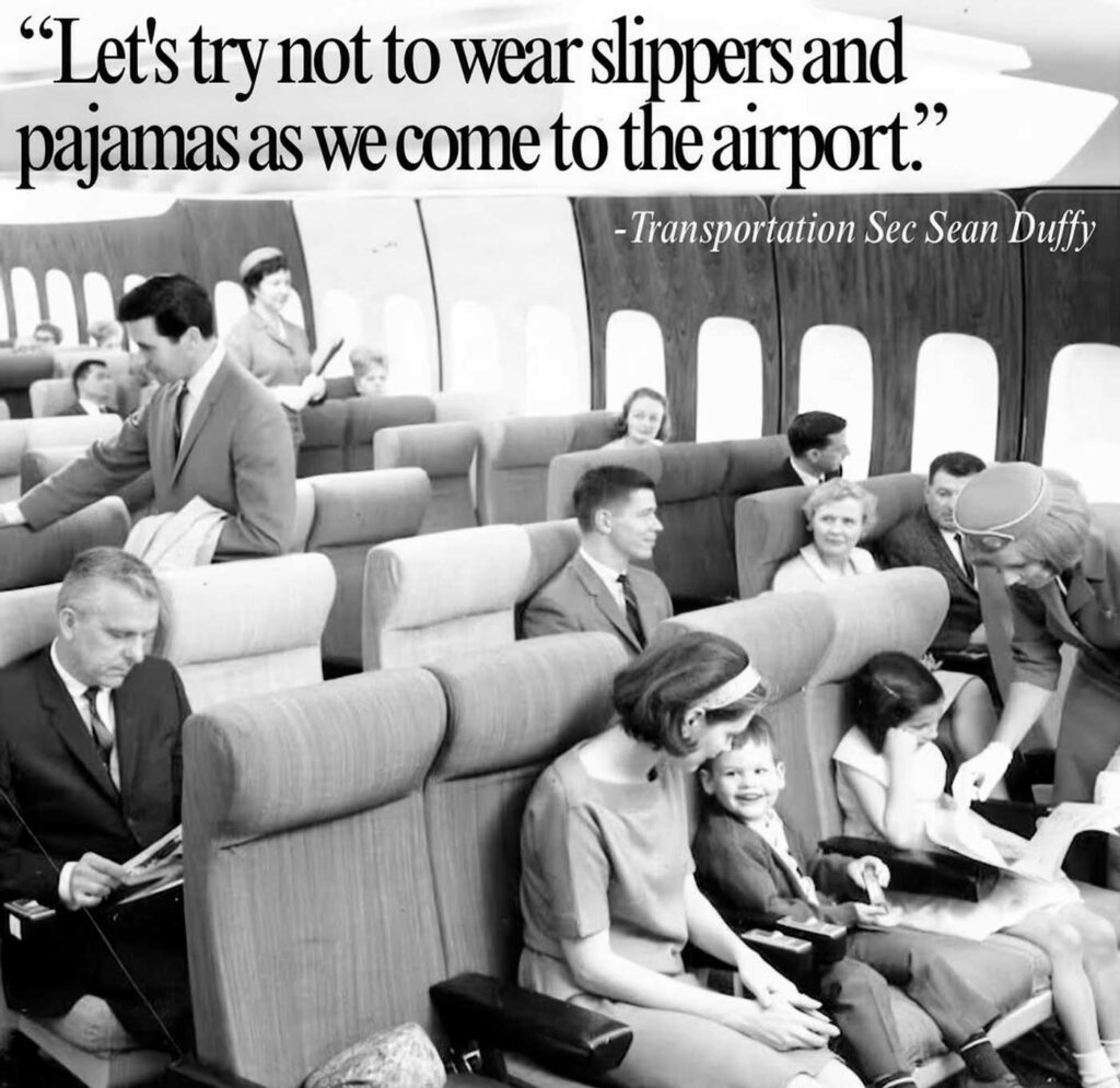 De reisende lager kvalm, og flyplassen blir et stort fyllekalas!