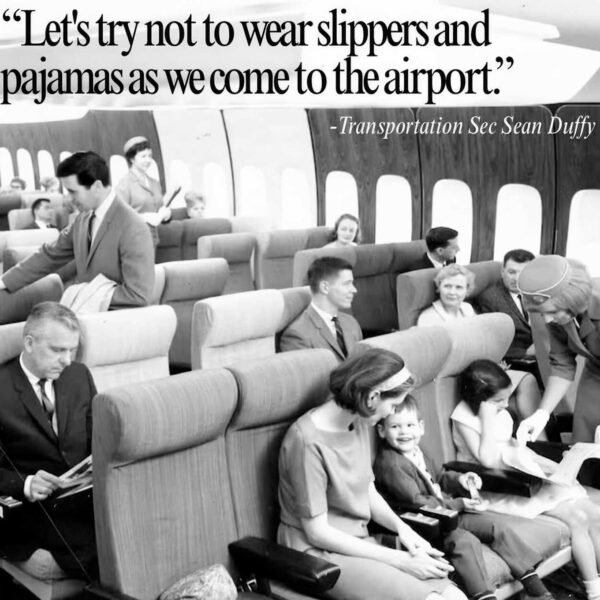 De reisende lager kvalm, og flyplassen blir et stort fyllekalas!